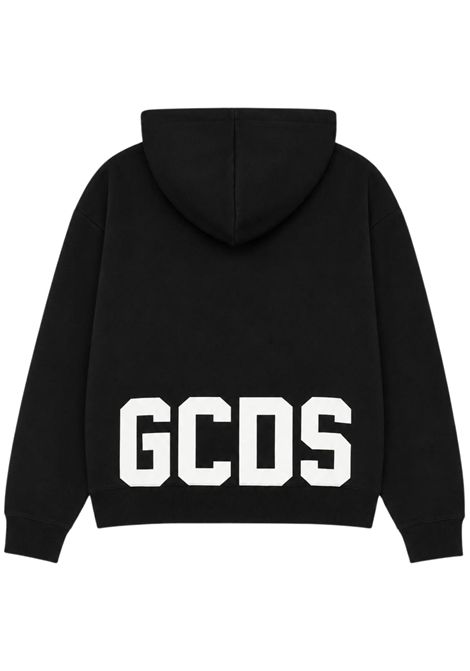 Unisex black cotton sweatshirt GCDS | Z0UJQE625F004NERO