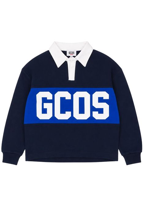 Felpa unisex blu in cotone GCDS | Z0UXQD613F245BLU