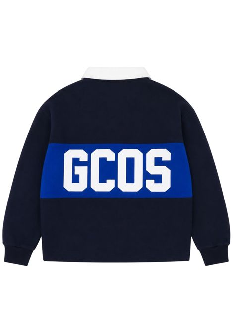 Felpa unisex blu in cotone GCDS | Z0UXQD613F245BLU
