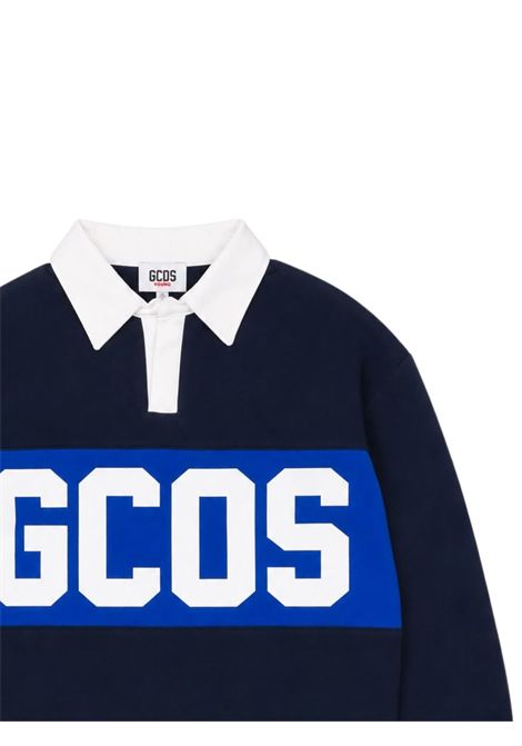 Felpa unisex blu in cotone GCDS | Z0UXQD613F245BLU