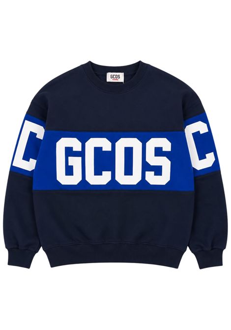 Felpa unisex blu in cotone GCDS | Z0UXQE584F004BLU