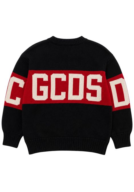 Maglione unisex in misto lana GCDS | Z0UXQF621NERO