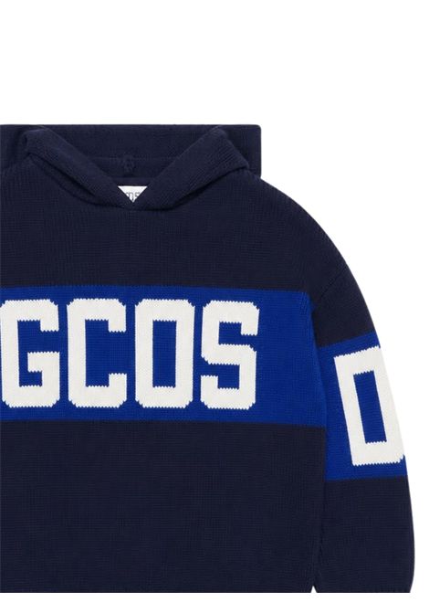Maglione unisex in misto lana GCDS | Z0UXQF622Blu