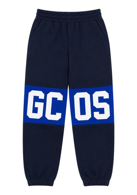 Unisex blue cotton trousers GCDS | Z0UXQI588F004BLU