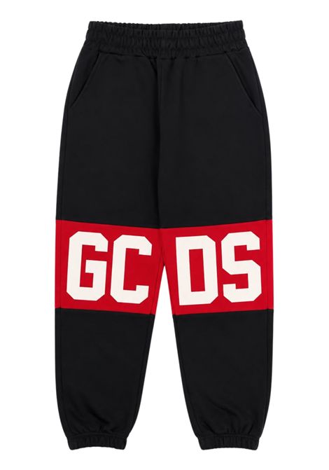 Unisex black cotton trousers GCDS | Z0UXQI588F004NERO