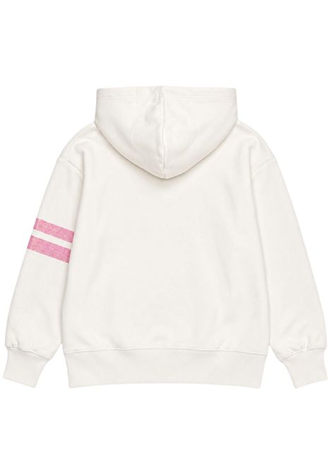 Cream cotton sweatshirt for girls GCDS | ZOGXQE590F004PANNA