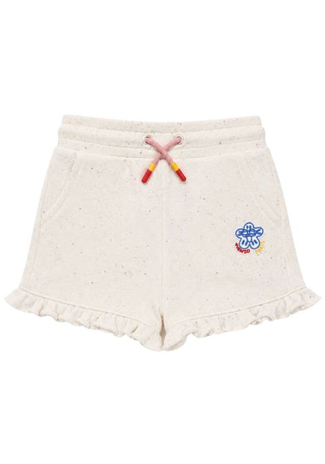 Shorts neonata sabbia in cotone Kenzo | K60120SABBIA