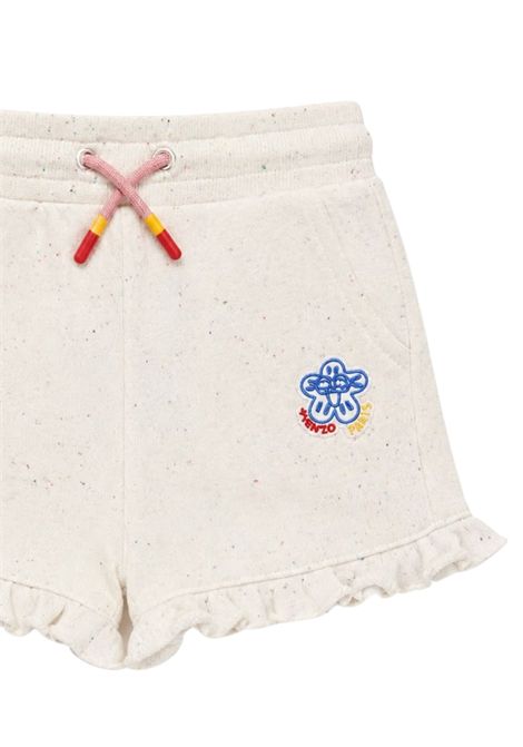 Shorts neonata sabbia in cotone Kenzo | K60120SABBIA