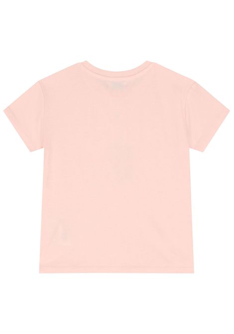 T-shirt bambina rosa in cotone Kenzo | K60251ROSA