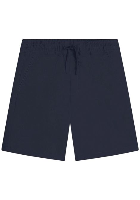 Blue cotton Bermuda shorts for children Kenzo | K60315BLU