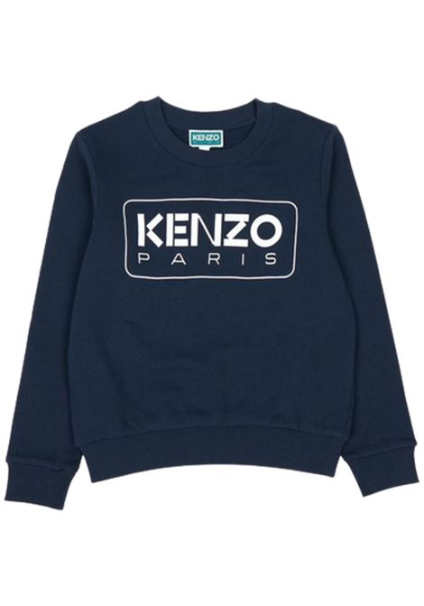Unisex blue cotton sweatshirt Kenzo | K60322BLU
