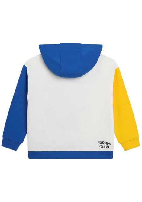 White cotton children's sweatshirt Kenzo | K60329BIANCO