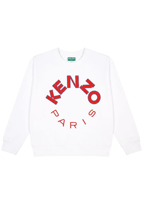 Unisex white cotton sweatshirt Kenzo | K60333BIANCO