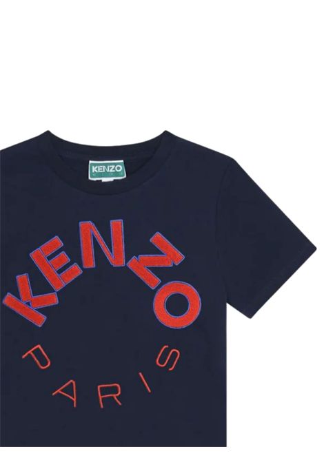 Unisex blue cotton T-shirt Kenzo | K60341BLU