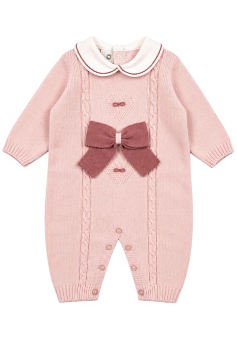 Tutina neonata rosa in lana MARLù | IB2110/ANROSA
