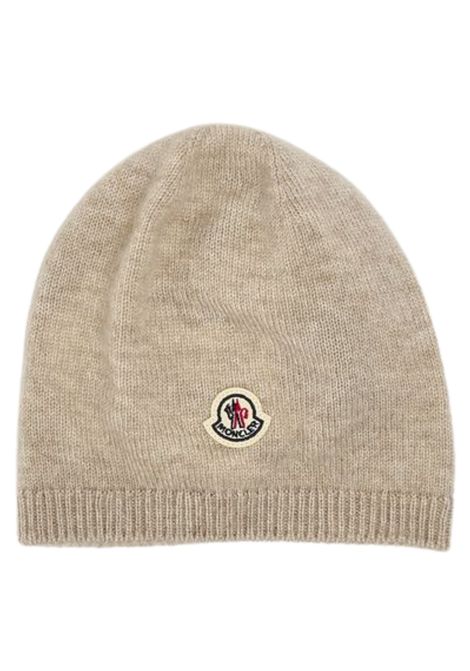Unisex beige cashmere hat Moncler | 3B00002/MABEIGE
