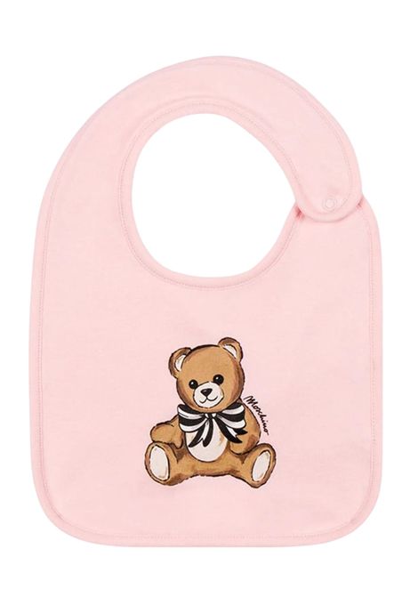 Completo neonata rosa in cotone Moschino | MDY01A/CEROSA