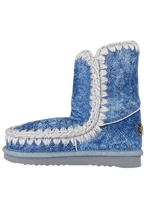 Stivaletto Eskimo bambina in denim Mou | FK101000C/PIAMTDEN