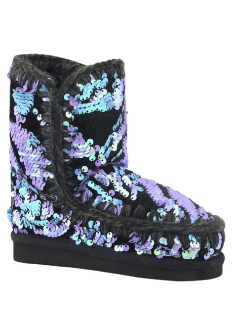 Stivaletto Eskimo multicolor in paillettes Mou | FK101031K/PIAMULTICOLOR