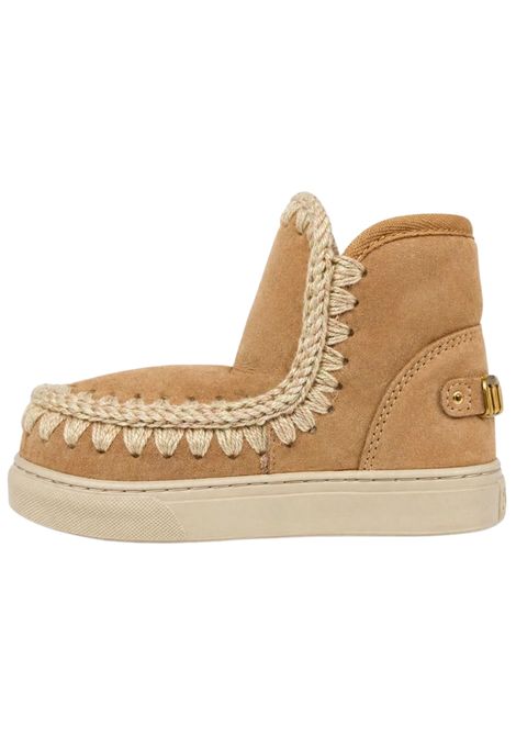 Stivaletto Eskimo beige in camoscio Mou | FK111015A/PIASAV