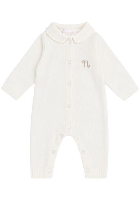 Cream wool baby romper NANAN | CON043PANNA