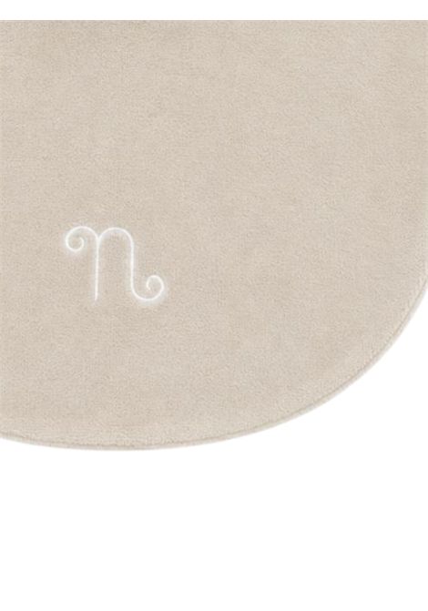 Beige velvet baby bib NANAN | CON053BEIGE