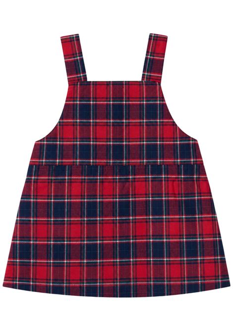 Abito neonata rosso in cotone NANAN | I25453ROSSO