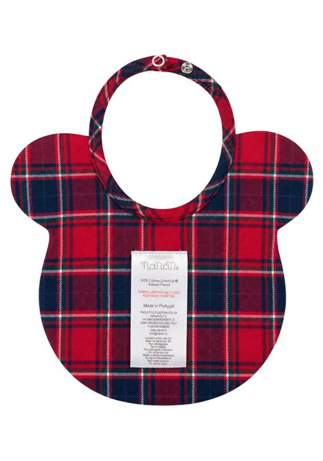 Red cotton baby bib NANAN | II25448ROSSO