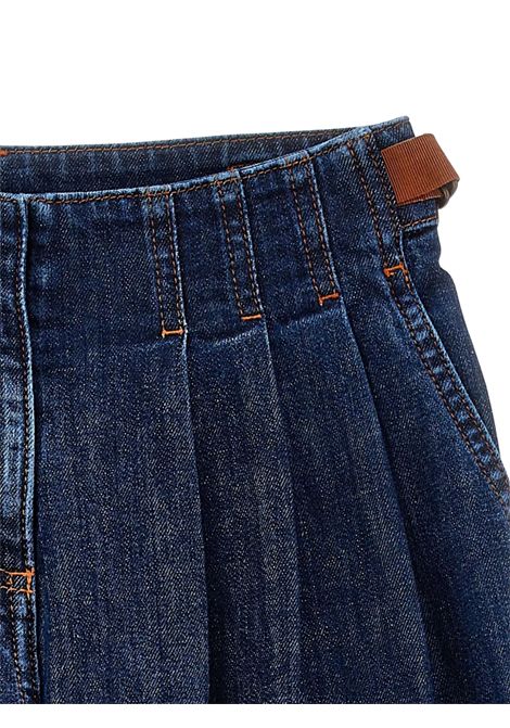 Jeans bambina blu in cotone PHILOSOPHY | I9F403/ANDENIM