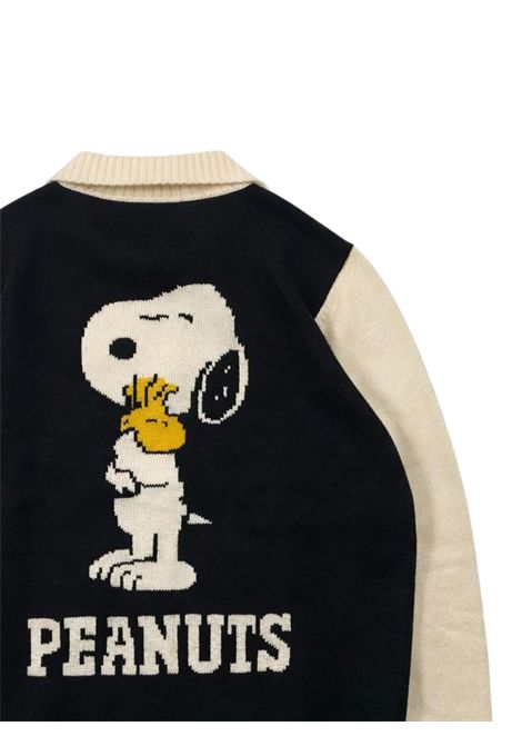 Black wool cardigan for children SUN68 | K453641131/SUNERO
