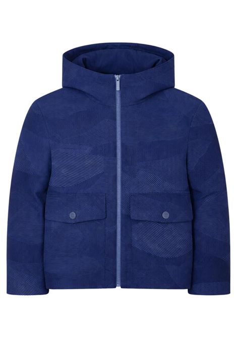 Blue padded children's jacket Timberland | T60556/MABLU