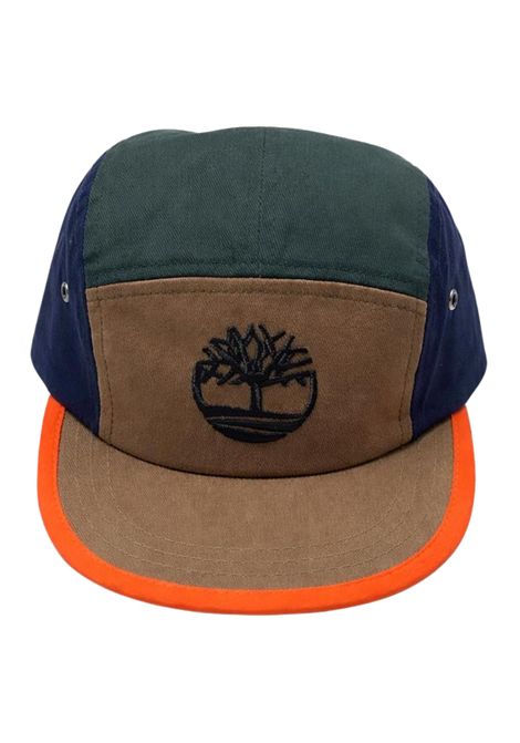 Cappello bambino multicolor in cotone Timberland | T60743/SUMULTICOLOR