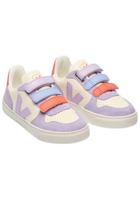 Multicolored leather girls' shoes VEJA | CV0520614/PIAMULTICOLOR