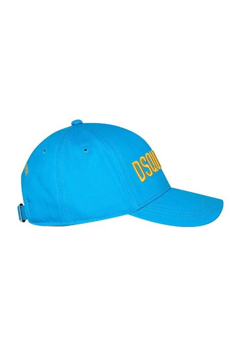 Turquoise unisex cotton hat DSQUARED2 | D2F183U/TURCHESE