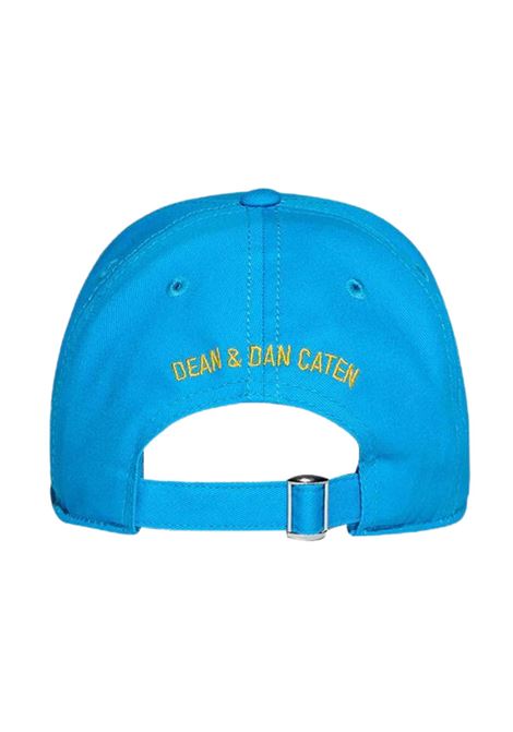 Turquoise unisex cotton hat DSQUARED2 | D2F183U/TURCHESE