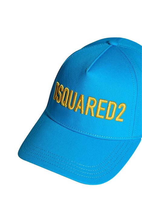 Turquoise unisex cotton hat DSQUARED2 | D2F183U/TURCHESE