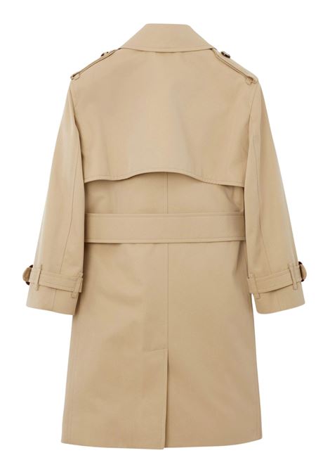 Beige unisex cotton trench coat Burberry | 8069449/MOBEIGE