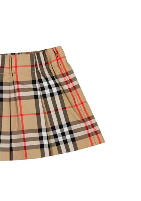 Newborn cotton check skirt Burberry | 8078400/MOCHECK