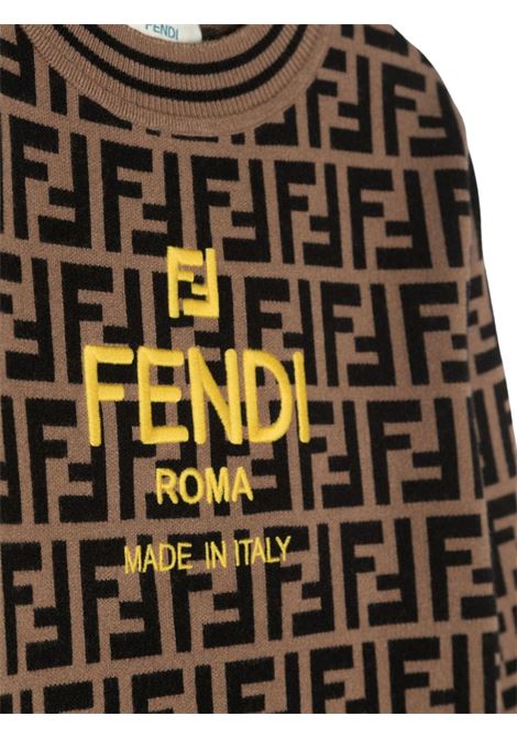 Unisex sweater in viscose blend FENDI | JUG159/MOLOGO