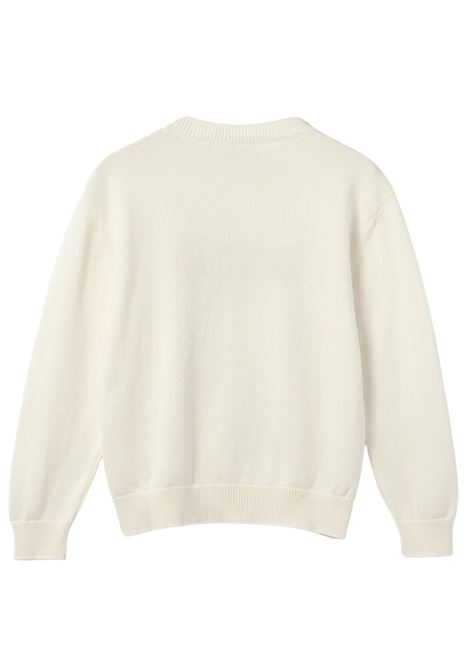 Unisex cream cotton sweater FENDI | JUG165/CEPANNA