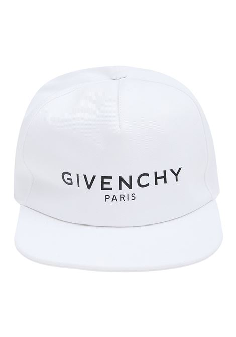 Cappello unisex bianco in cotone GIVENCHY | H21021/FIBIANCO