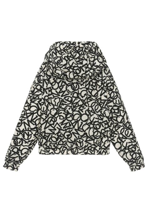 Girls' black/white waterproof jacket Moncler | MAISHA/CEBIANCO/NERO
