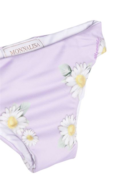 Lilac baby girl swimsuit Monnalisa | 39C050/MALILLA