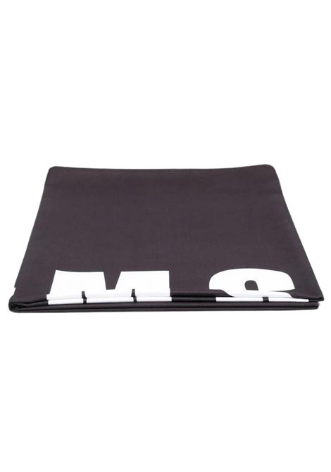 Telo mare unisex nero/bianco MSGM | MS029346/FINERO/BIANCO