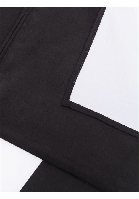 Telo mare unisex nero/bianco MSGM | MS029346/FINERO/BIANCO