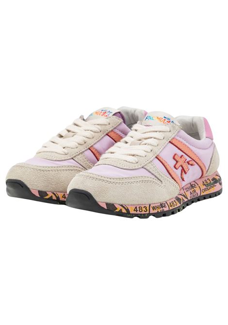 Pink bit-fabric girls' shoes PREMIATA | 19039362/PIAOSA