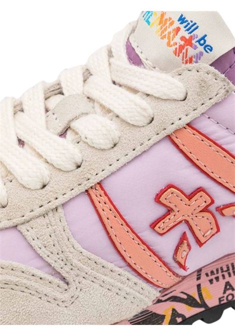 Pink bit-fabric girls' shoes PREMIATA | 19039362/PIAOSA