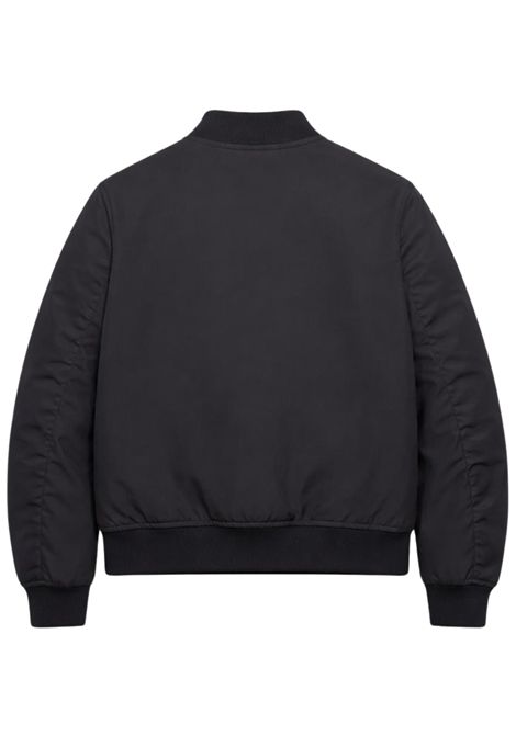 Giubbino bambina nero in nylon BLAUER | 01378NERO