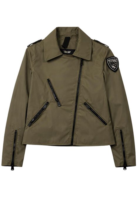 Giubbino bambina verde in nylon BLAUER | 01389VERDE