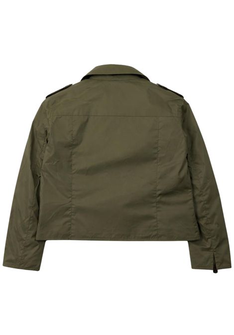 Giubbino bambina verde in nylon BLAUER | 01389VERDE